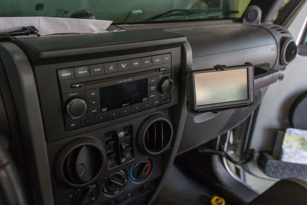 DIY Jeep Wrangler JK grab bar RAM ball mount JPFreek Adventure Magazine