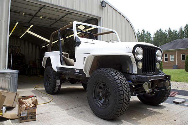 CJ in the Driveway