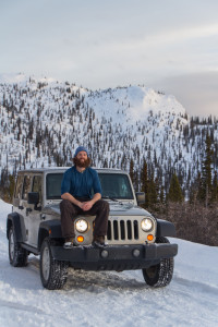 Dan Grec and his currently stock 2007 JKUR