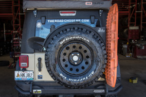 BFGoodrich KO2 All-Terrain spare on Mopar Winter Wheels