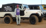 Team JPFreek driver Julie Covert and her Scrambler