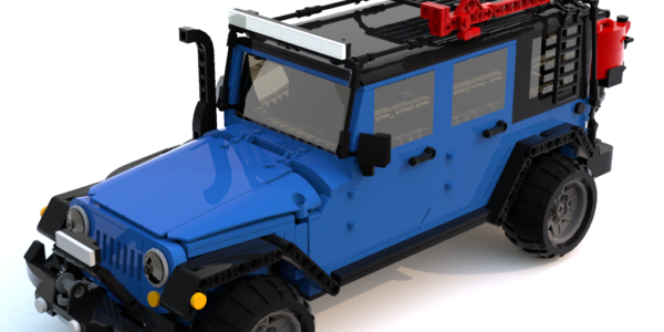 LEGO Jeep JKU model