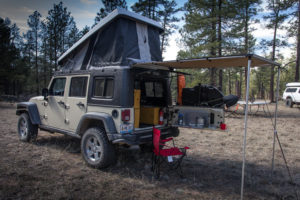 The complete overland Rubicon setup